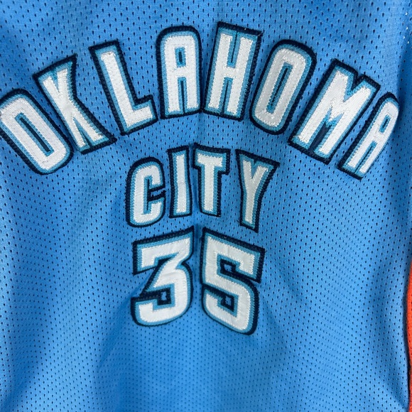 Kevin Durant Oklahoma City Thunder Jersey Boys Size Large - Picture 6 of 10